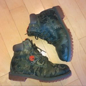 Timberlands boys boots